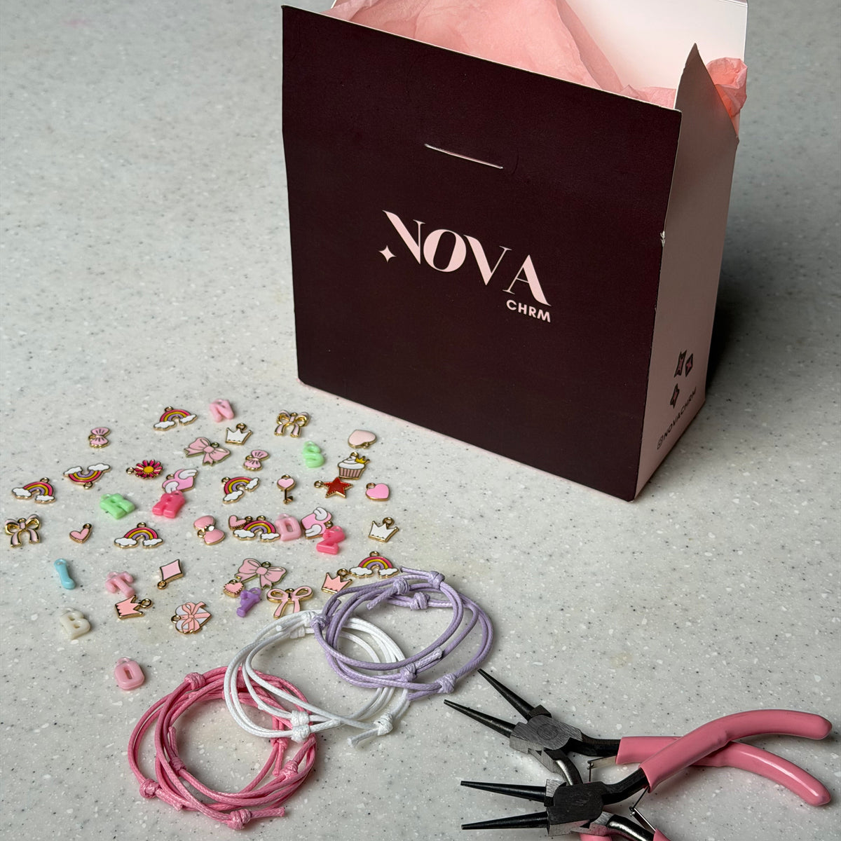 Pink Kids DIY Box